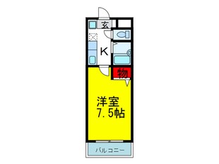 すとりぃむ２１の物件間取画像